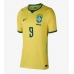 Brasil Matheus Cunha #9 Hjemmedrakt Dame VM 2026 Kortermet Brasil Matheus Cunha #9 Hjemmedrakt Dame VM 2026 Kortermet