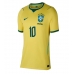 Brasil Neymar Jr #10 Hjemmedrakt Dame VM 2026 Kortermet Brasil Neymar Jr #10 Hjemmedrakt Dame VM 2026 Kortermet