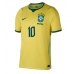 Brasil Neymar Jr #10 Hjemmedrakt VM 2026 Kortermet