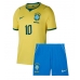 Brasil Neymar Jr #10 Hjemmedraktsett Barn VM 2026 Kortermet (+ Korte bukser) Brasil Neymar Jr #10 Hjemmedraktsett Barn VM 2026 Kortermet (+ Korte bukser)