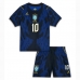 Brasil Vinicius Junior #10 Bortedraktsett Barn VM 2026 Kortermet (+ Korte bukser)