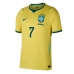 Brasil Vinicius Junior #7 Hjemmedrakt VM 2026 Kortermet