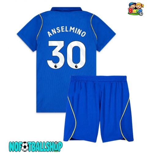 Chelsea Aaron Anselmino #30 Hjemmedraktsett Barn 2026-27 Kortermet (+ Korte bukser) Chelsea Aaron Anselmino #30 Hjemmedraktsett Barn 2026-27 Kortermet (+ Korte bukser)