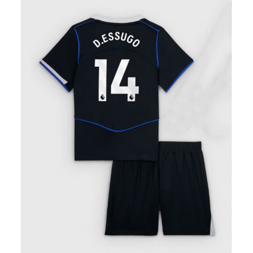Chelsea Dario Essugo #14 Tredjedraktsett Barn 2025-26 Kortermet (+ Korte bukser) Chelsea Dario Essugo #14 Tredjedraktsett Barn 2025-26 Kortermet (+ Korte bukser)