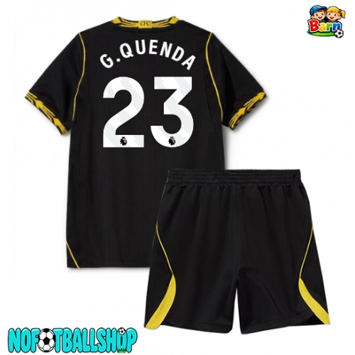 Chelsea Geovany Quenda #23 Bortedraktsett Barn 2026-27 Kortermet (+ Korte bukser) Chelsea Geovany Quenda #23 Bortedraktsett Barn 2026-27 Kortermet (+ Korte bukser)