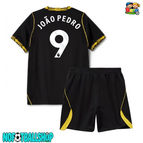 Chelsea Joao Pedro #9 Bortedraktsett Barn 2026-27 Kortermet (+ Korte bukser) Chelsea Joao Pedro #9 Bortedraktsett Barn 2026-27 Kortermet (+ Korte bukser)