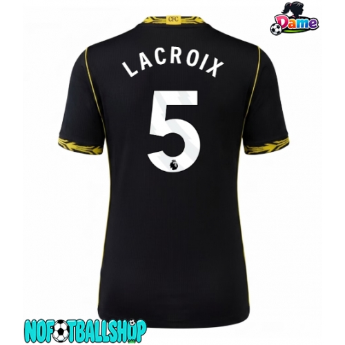 Chelsea Maxence Lacroix #5 Borte Drakt Dame 2026-27 Kortermet Chelsea Maxence Lacroix #5 Borte Drakt Dame 2026-27 Kortermet
