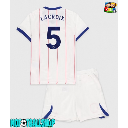 Chelsea Maxence Lacroix #5 Tredjedraktsett Barn 2026-27 Kortermet (+ Korte bukser) Chelsea Maxence Lacroix #5 Tredjedraktsett Barn 2026-27 Kortermet (+ Korte bukser)
