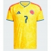 Colombia Luis Diaz #7 Hjemmedrakt VM 2026 Kortermet
