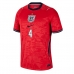 England Declan Rice #4 Borte Drakt VM 2026 Kortermet