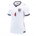 England Declan Rice #4 Hjemmedrakt Dame VM 2026 Kortermet