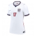 England Morgan Rogers #17 Hjemmedrakt Dame VM 2026 Kortermet England Morgan Rogers #17 Hjemmedrakt Dame VM 2026 Kortermet