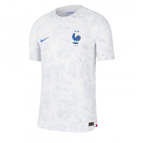 Frankrike Adrien Rabiot #14 Borte Drakt VM 2022 Kortermet