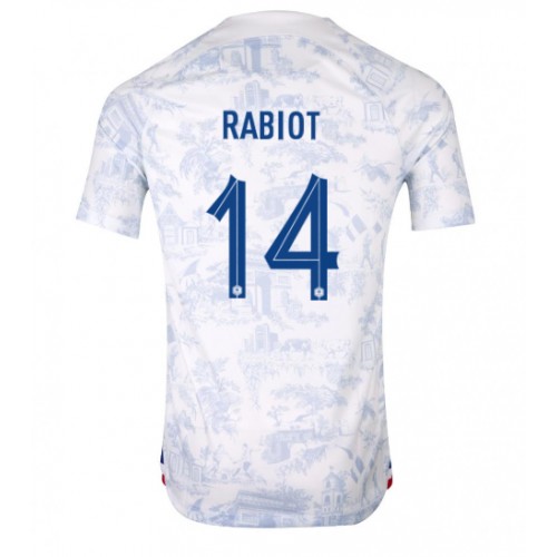 Frankrike Adrien Rabiot #14 Borte Drakt VM 2022 Kortermet