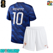 Frankrike Kylian Mbappe #10 Hjemmedraktsett Barn VM 2026 Kortermet (+ Korte bukser)