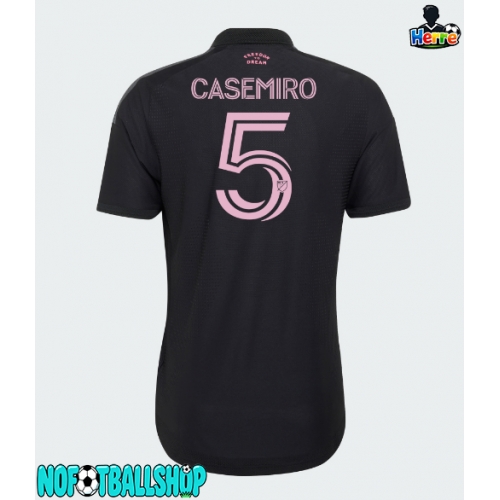 Inter Miami Casemiro #5 Borte Drakt 2026-27 Kortermet Inter Miami Casemiro #5 Borte Drakt 2026-27 Kortermet