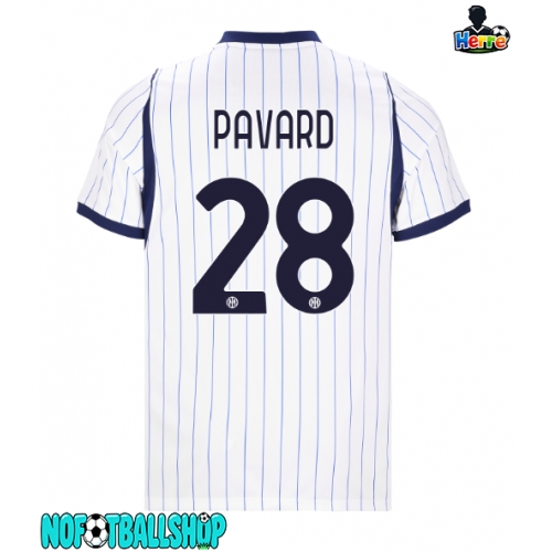Inter Milan Benjamin Pavard #28 Borte Drakt 2026-27 Kortermet Inter Milan Benjamin Pavard #28 Borte Drakt 2026-27 Kortermet