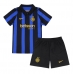 Inter Milan Benjamin Pavard #28 Hjemmedraktsett Barn 2026-27 Kortermet (+ Korte bukser) Inter Milan Benjamin Pavard #28 Hjemmedraktsett Barn 2026-27 Kortermet (+ Korte bukser)