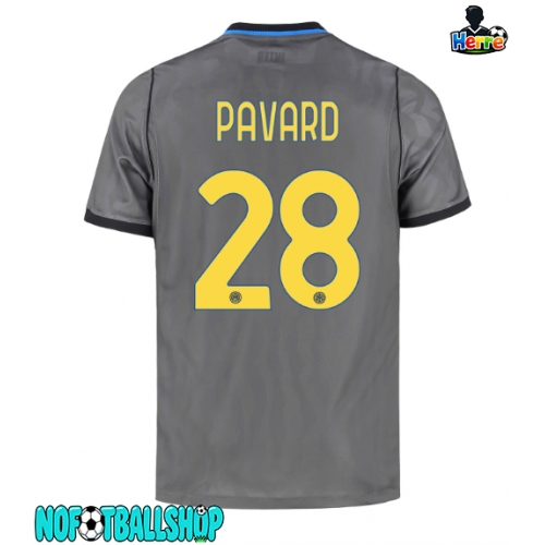 Inter Milan Benjamin Pavard #28 Tredjedrakt 2026-27 Kortermet Inter Milan Benjamin Pavard #28 Tredjedrakt 2026-27 Kortermet