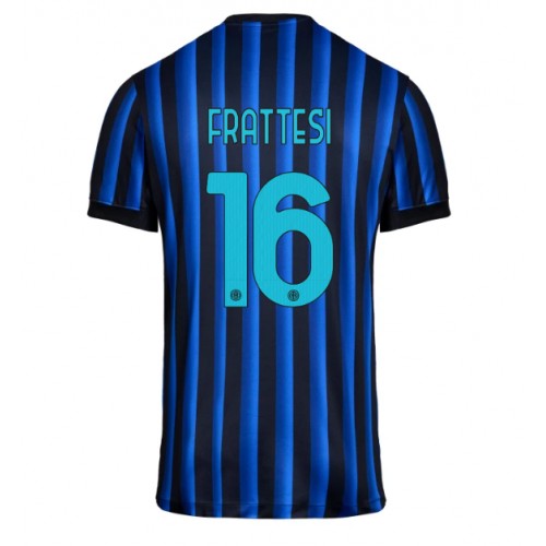 Inter Milan Davide Frattesi #16 Hjemmedrakt 2025-26 Kortermet Inter Milan Davide Frattesi #16 Hjemmedrakt 2025-26 Kortermet