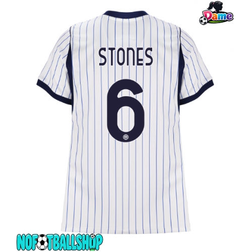 Inter Milan John Stones #6 Borte Drakt Dame 2026-27 Kortermet Inter Milan John Stones #6 Borte Drakt Dame 2026-27 Kortermet