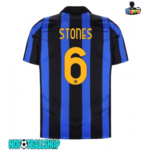 Inter Milan John Stones #6 Hjemmedrakt 2026-27 Kortermet Inter Milan John Stones #6 Hjemmedrakt 2026-27 Kortermet