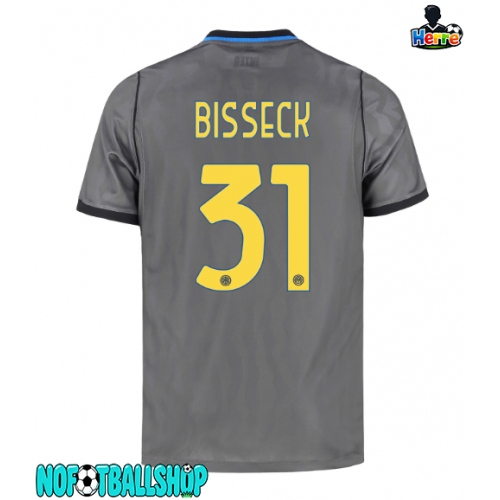 Inter Milan Yann Bisseck #31 Tredjedrakt 2026-27 Kortermet Inter Milan Yann Bisseck #31 Tredjedrakt 2026-27 Kortermet