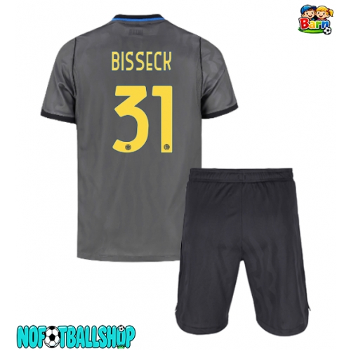 Inter Milan Yann Bisseck #31 Tredjedraktsett Barn 2026-27 Kortermet (+ Korte bukser) Inter Milan Yann Bisseck #31 Tredjedraktsett Barn 2026-27 Kortermet (+ Korte bukser)