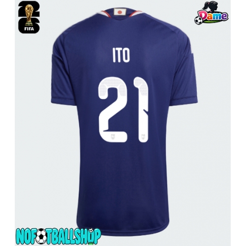 Japan Hiroki Ito #21 Hjemmedrakt Dame VM 2026 Kortermet Japan Hiroki Ito #21 Hjemmedrakt Dame VM 2026 Kortermet