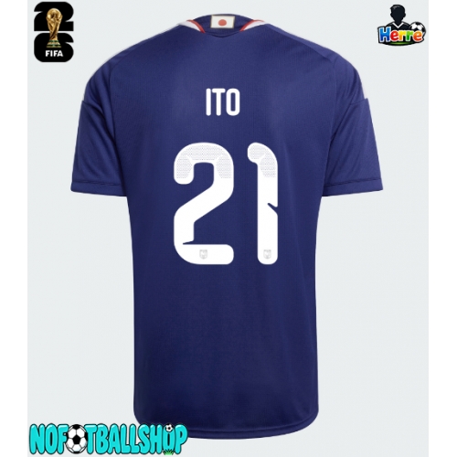 Japan Hiroki Ito #21 Hjemmedrakt VM 2026 Kortermet Japan Hiroki Ito #21 Hjemmedrakt VM 2026 Kortermet
