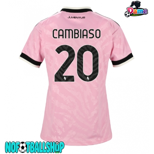 Juventus Andrea Cambiaso #20 Borte Drakt Dame 2026-27 Kortermet Juventus Andrea Cambiaso #20 Borte Drakt Dame 2026-27 Kortermet