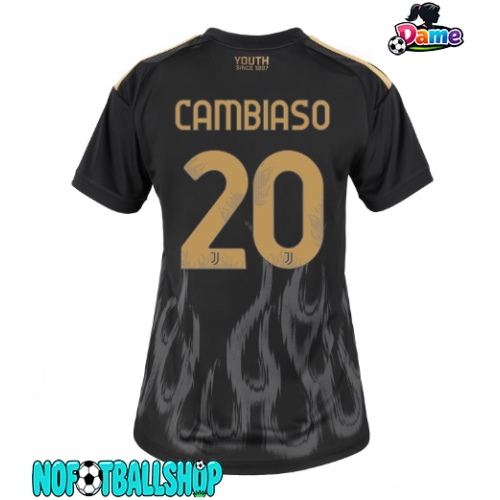 Juventus Andrea Cambiaso #20 Tredjedrakt Dame 2026-27 Kortermet Juventus Andrea Cambiaso #20 Tredjedrakt Dame 2026-27 Kortermet
