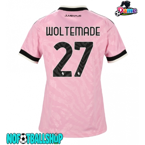 Juventus Nick Woltemade #27 Borte Drakt Dame 2026-27 Kortermet Juventus Nick Woltemade #27 Borte Drakt Dame 2026-27 Kortermet