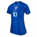 Kroatia Luka Modric #10 Borte Drakt Dame VM 2026 Kortermet