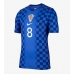 Kroatia Mateo Kovacic #8 Borte Drakt VM 2026 Kortermet Kroatia Mateo Kovacic #8 Borte Drakt VM 2026 Kortermet