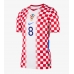 Kroatia Mateo Kovacic #8 Hjemmedrakt VM 2026 Kortermet Kroatia Mateo Kovacic #8 Hjemmedrakt VM 2026 Kortermet