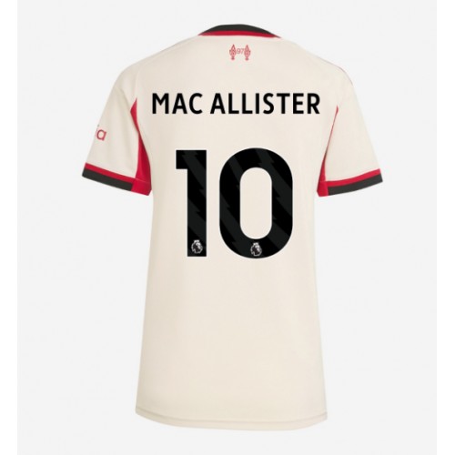 Liverpool Alexis Mac Allister #10 Borte Drakt Dame 2025-26 Kortermet Liverpool Alexis Mac Allister #10 Borte Drakt Dame 2025-26 Kortermet