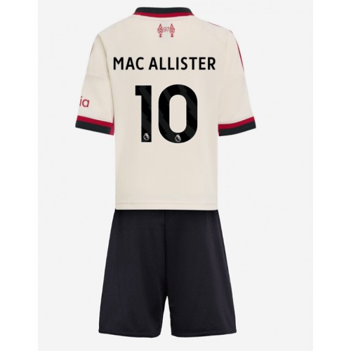 Liverpool Alexis Mac Allister #10 Bortedraktsett Barn 2025-26 Kortermet (+ Korte bukser) Liverpool Alexis Mac Allister #10 Bortedraktsett Barn 2025-26 Kortermet (+ Korte bukser)