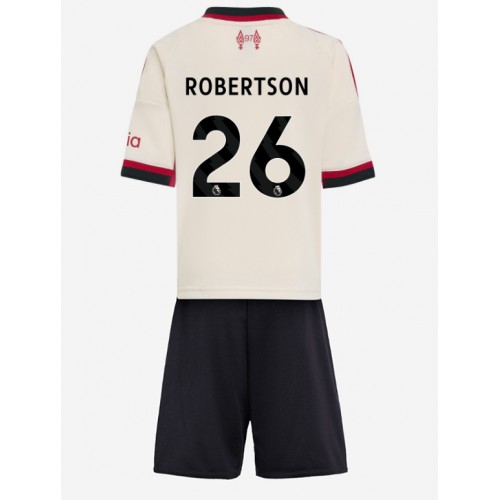 Liverpool Andrew Robertson #26 Bortedraktsett Barn 2025-26 Kortermet (+ Korte bukser) Liverpool Andrew Robertson #26 Bortedraktsett Barn 2025-26 Kortermet (+ Korte bukser)