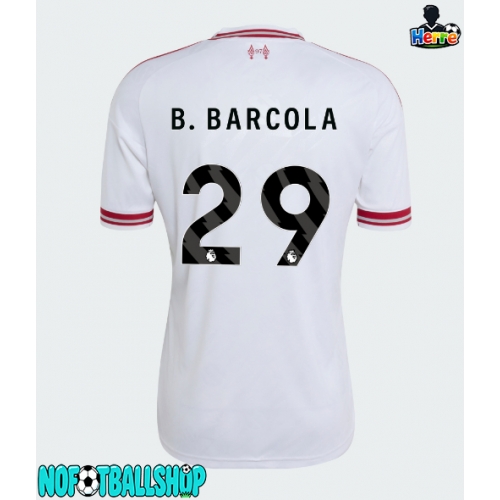 Liverpool Bradley Barcola #29 Borte Drakt 2026-27 Kortermet Liverpool Bradley Barcola #29 Borte Drakt 2026-27 Kortermet