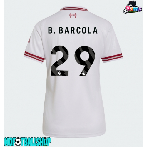 Liverpool Bradley Barcola #29 Borte Drakt Dame 2026-27 Kortermet Liverpool Bradley Barcola #29 Borte Drakt Dame 2026-27 Kortermet