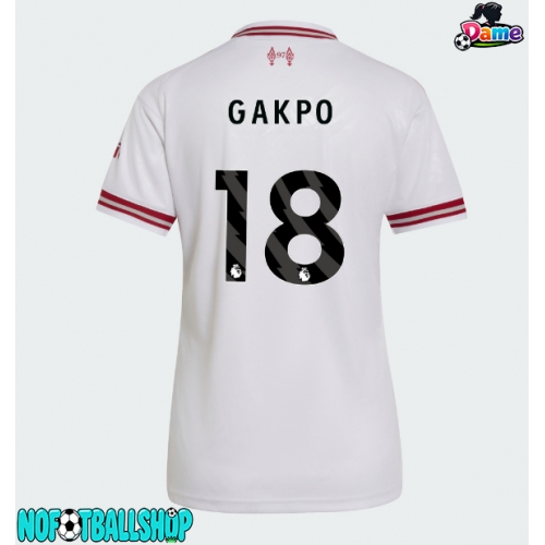 Liverpool Cody Gakpo #18 Borte Drakt Dame 2026-27 Kortermet Liverpool Cody Gakpo #18 Borte Drakt Dame 2026-27 Kortermet