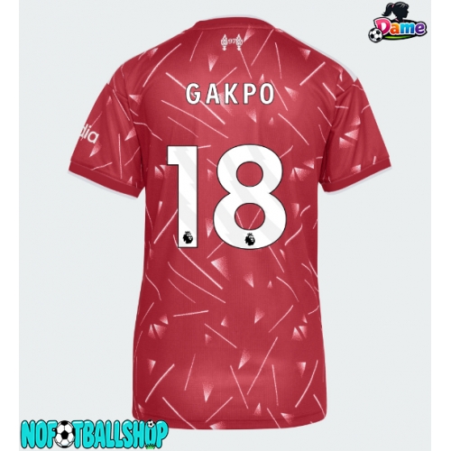 Liverpool Cody Gakpo #18 Hjemmedrakt Dame 2026-27 Kortermet Liverpool Cody Gakpo #18 Hjemmedrakt Dame 2026-27 Kortermet