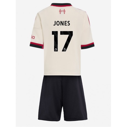Liverpool Curtis Jones #17 Bortedraktsett Barn 2025-26 Kortermet (+ Korte bukser) Liverpool Curtis Jones #17 Bortedraktsett Barn 2025-26 Kortermet (+ Korte bukser)