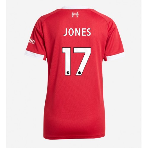 Liverpool Curtis Jones #17 Hjemmedrakt Dame 2025-26 Kortermet Liverpool Curtis Jones #17 Hjemmedrakt Dame 2025-26 Kortermet