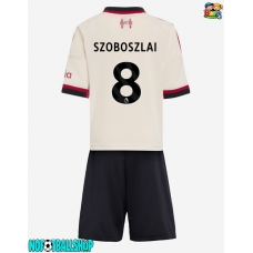Liverpool Dominik Szoboszlai #8 Bortedraktsett Barn 2025-26 Kortermet (+ Korte bukser)