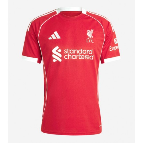 Liverpool Federico Chiesa #14 Hjemmedrakt 2025-26 Kortermet Liverpool Federico Chiesa #14 Hjemmedrakt 2025-26 Kortermet