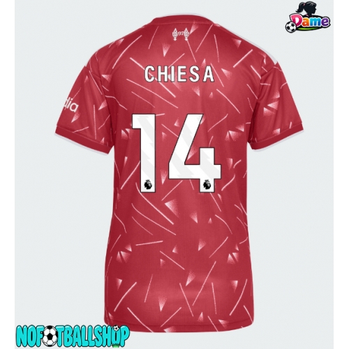 Liverpool Federico Chiesa #14 Hjemmedrakt Dame 2026-27 Kortermet Liverpool Federico Chiesa #14 Hjemmedrakt Dame 2026-27 Kortermet