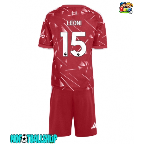 Liverpool Giovanni Leoni #15 Hjemmedraktsett Barn 2026-27 Kortermet (+ Korte bukser) Liverpool Giovanni Leoni #15 Hjemmedraktsett Barn 2026-27 Kortermet (+ Korte bukser)