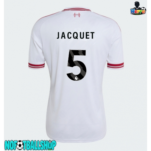Liverpool Jeremy Jacquet #5 Borte Drakt 2026-27 Kortermet Liverpool Jeremy Jacquet #5 Borte Drakt 2026-27 Kortermet